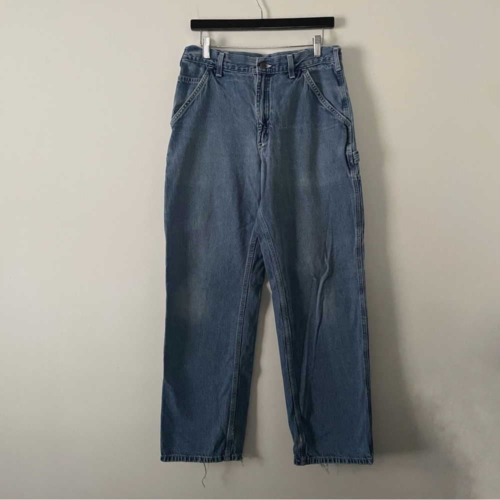 Carhartt Vintage 90s Medium Wash Carpenters Utility Jeans Size 32x32